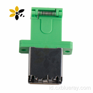 Adaptor serat optik dupleks/coupler kehilangan sisipan rendah